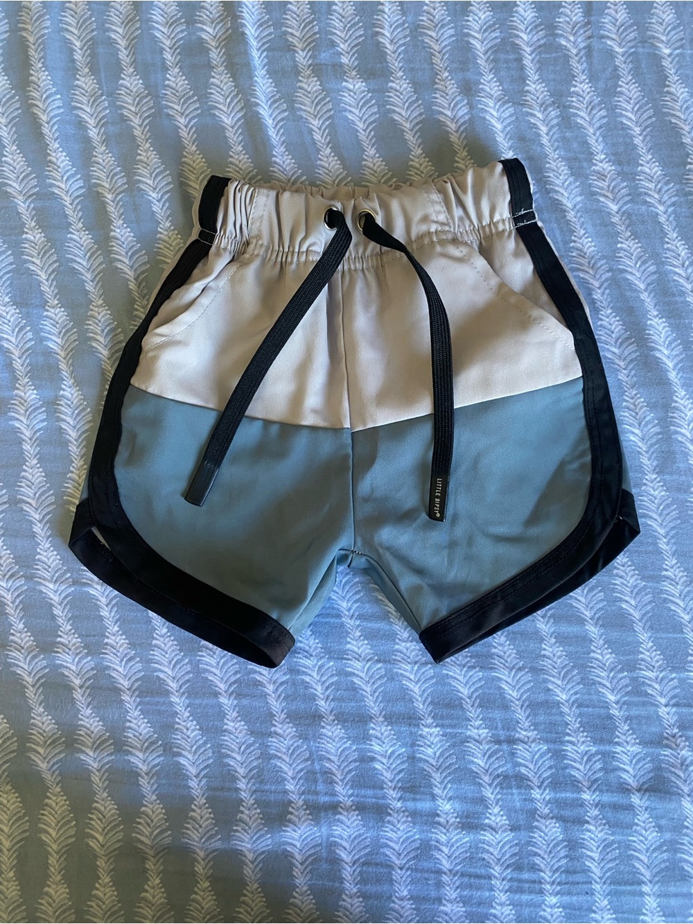 Little Bipsy • Infant Sport Colorblock Lined Swim Shorts With Drawstring 3/6M